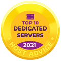 HostAdvice Top 10 Dedicated Servers 2021